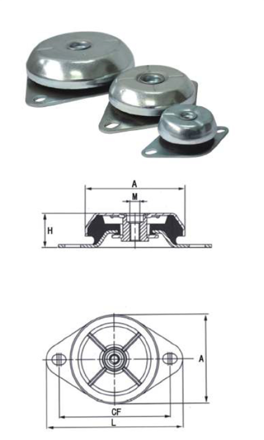 橡膠型減振（zhèn）器（qì）
